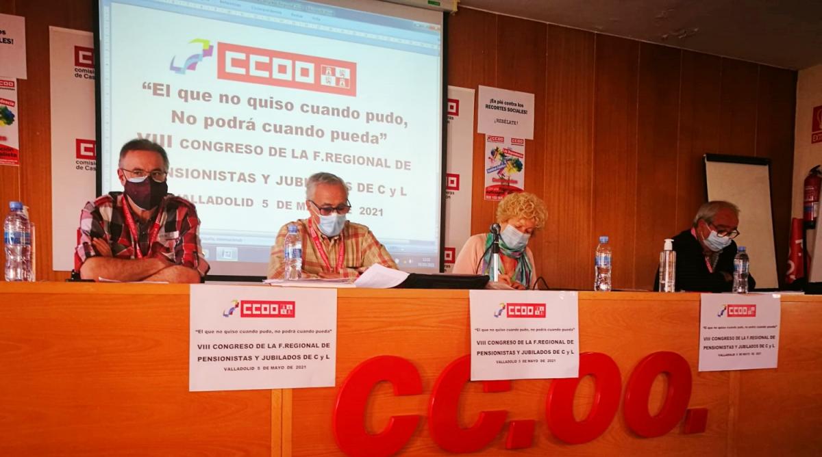 VIII Congreso de la Federacin de Pensionistas y Jubilados de CCOO de Castilla y Len