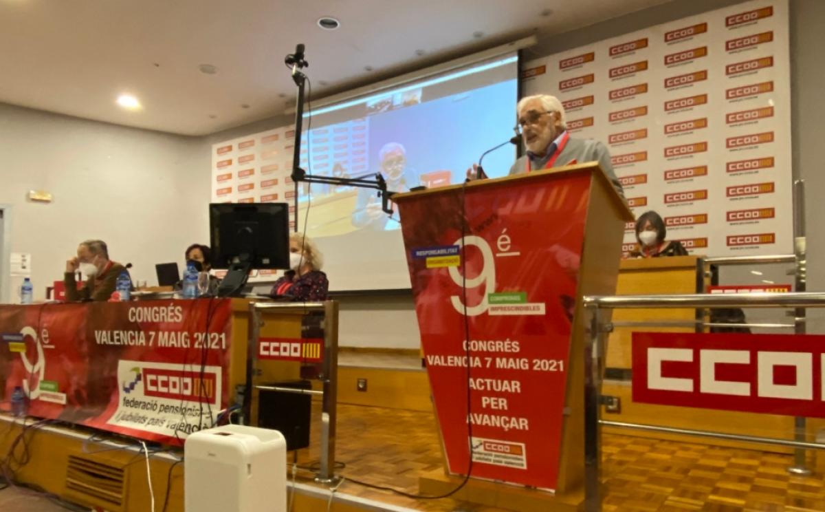 9 Congreso de la Federacin de Jubilados y Pensionistas de CCOO Pas Valenci