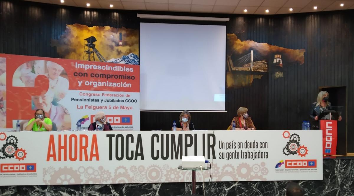 13 Congreso de la Federacin de Pensionistas y Jubilados de CCOO de Asturias