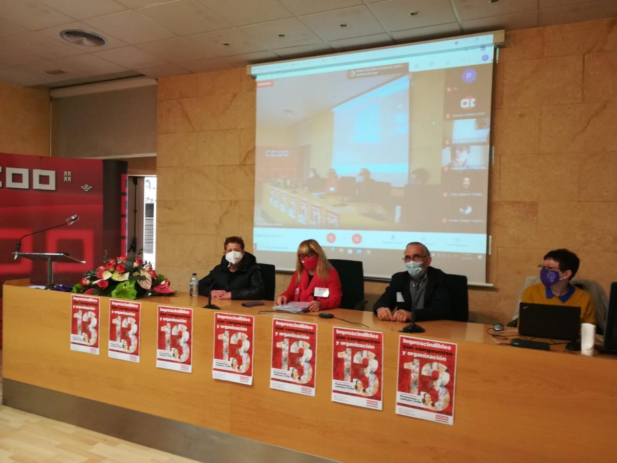 Congreso de la de la Federacin de Pensionistas de CCOO de la Regin de Murcia