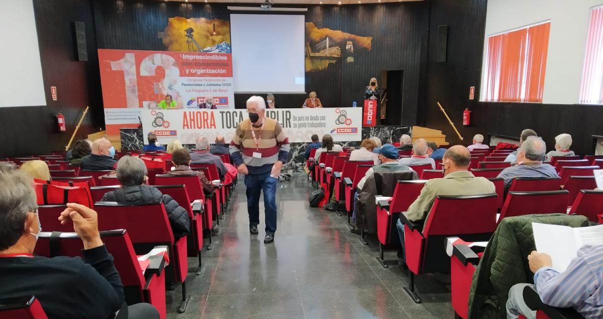 13 Congreso de la Federacin de Pensionistas y Jubilados de CCOO de Asturias